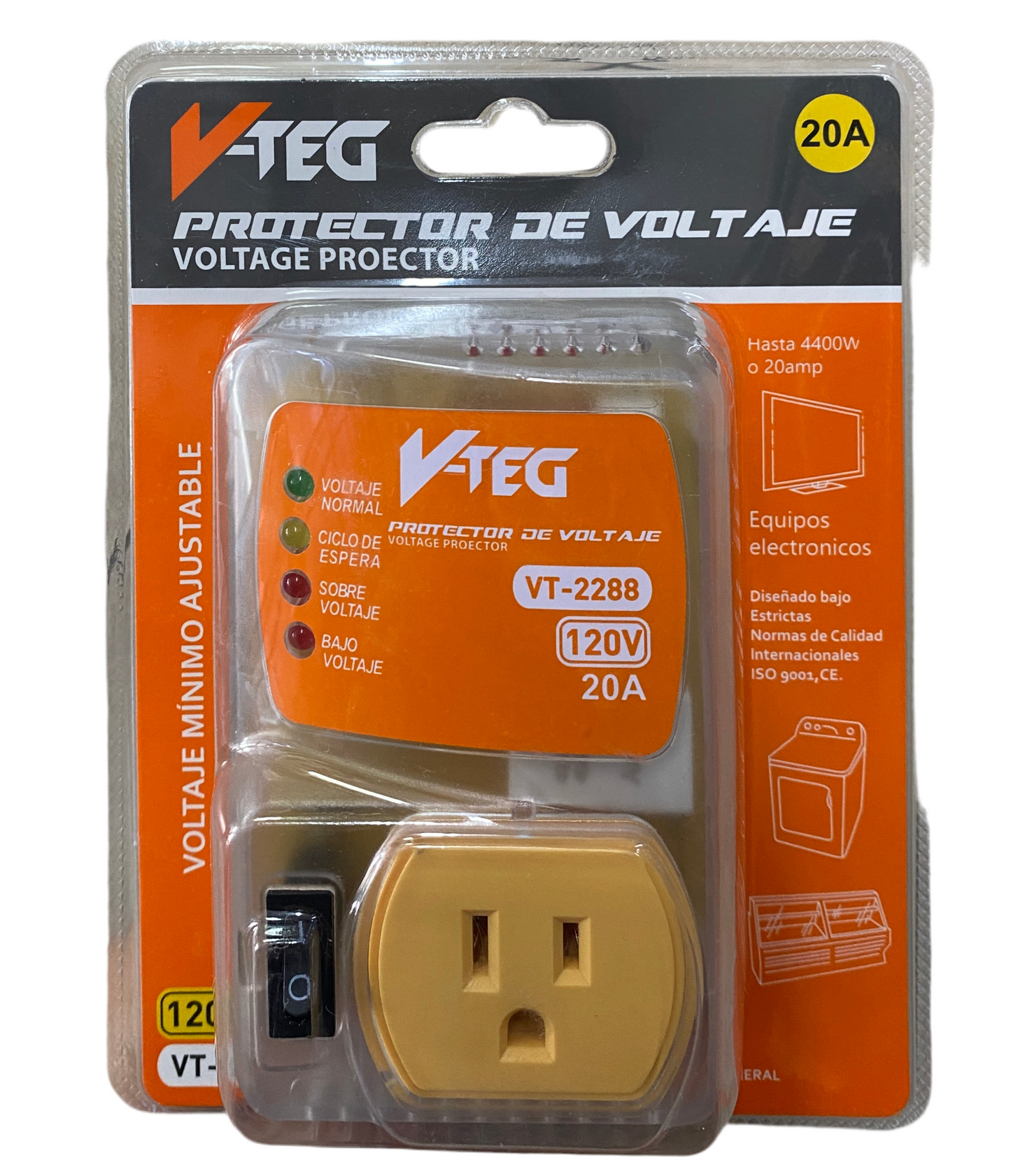Protector de Voltaje 20amp