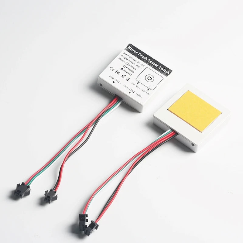 Sensor táctil para espejo