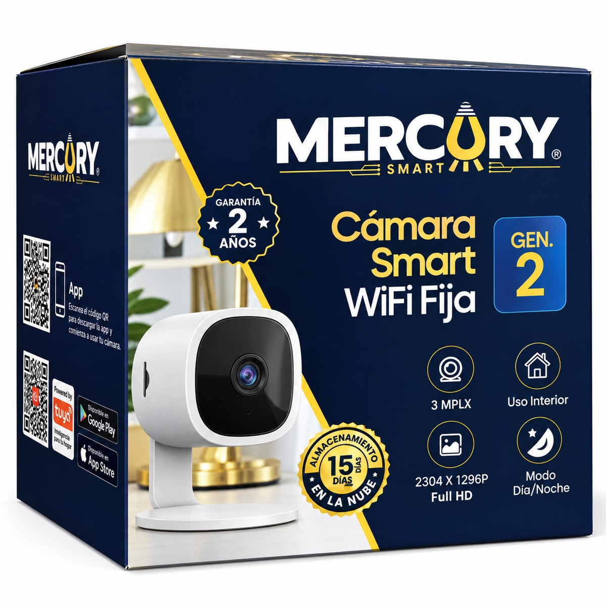 Cámara Smart Fija interior