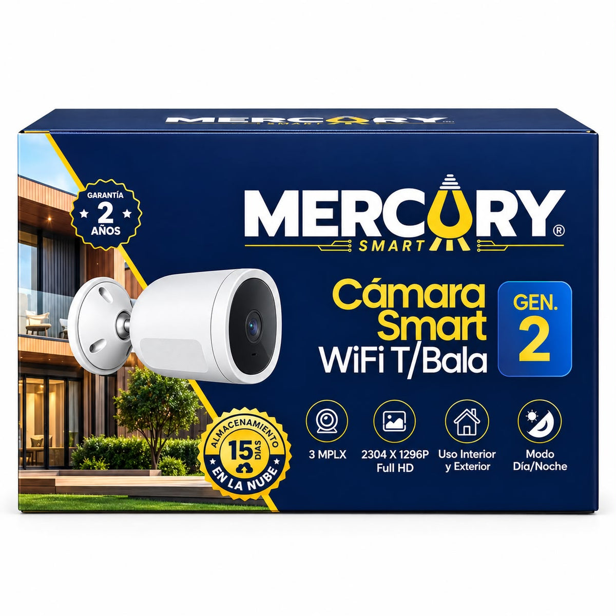 Cámara Smart Tipo Bala Exterior