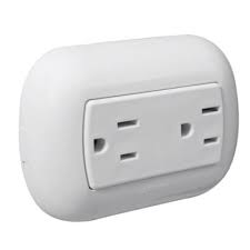 TOMAS E INTERRUPTORES DE SOBREPONER