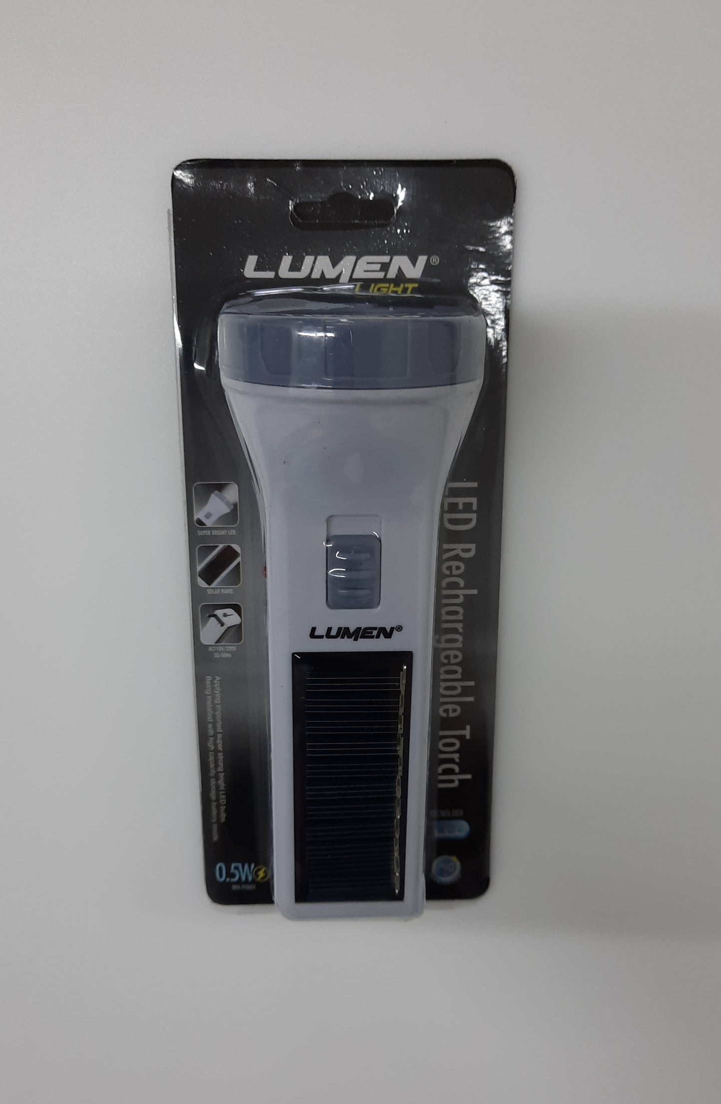 Linterna panel solar LUMEN