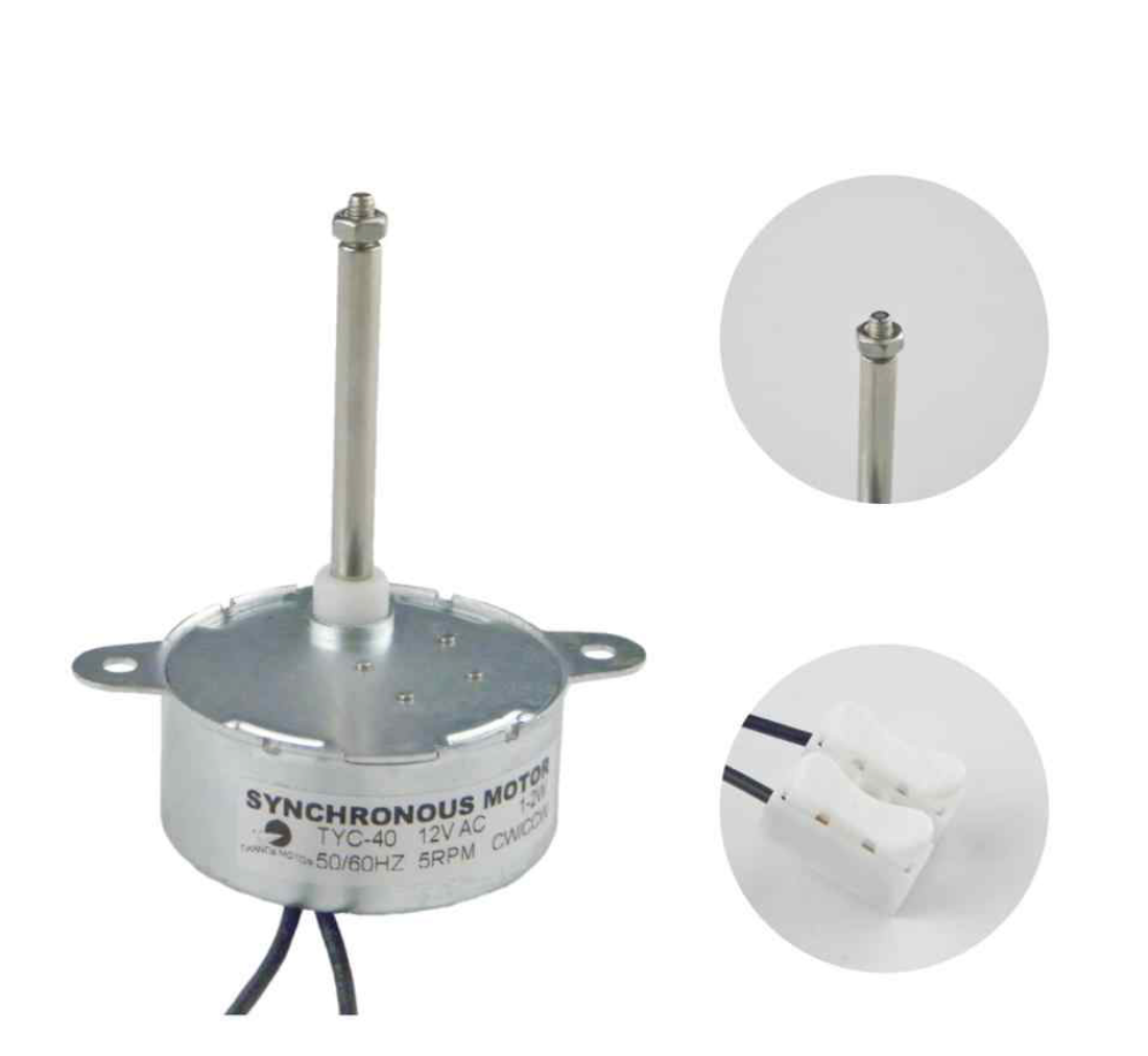 MOTOR 12V AC PARA ARBOL DE NAVIDAD