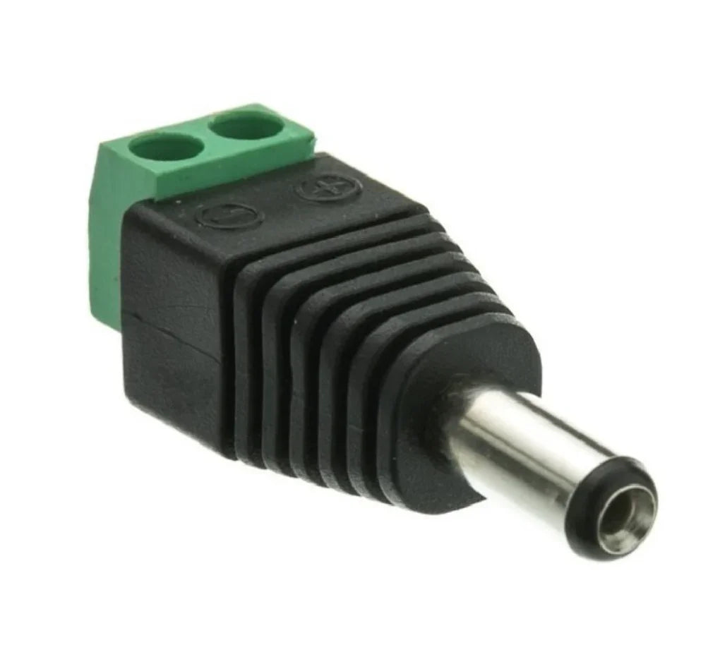 PLUG DC BORNERA 2 TORNILLOS