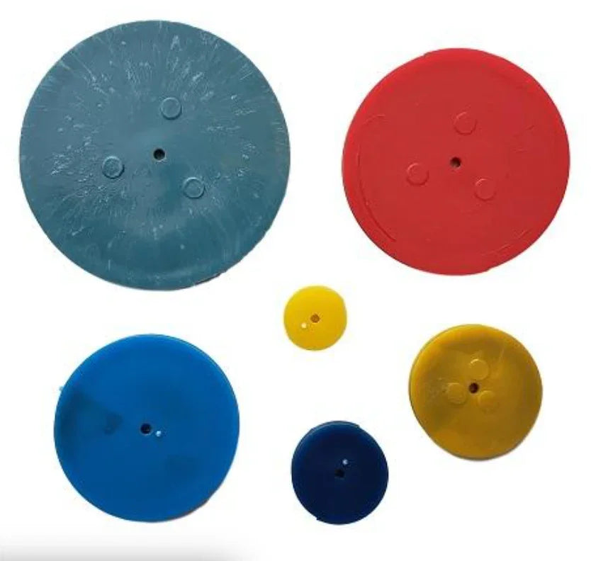 Kit de Poleas Plásticas x 6 Piezas
