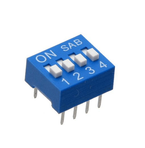 DIPSWITCH 4 POSICIONES