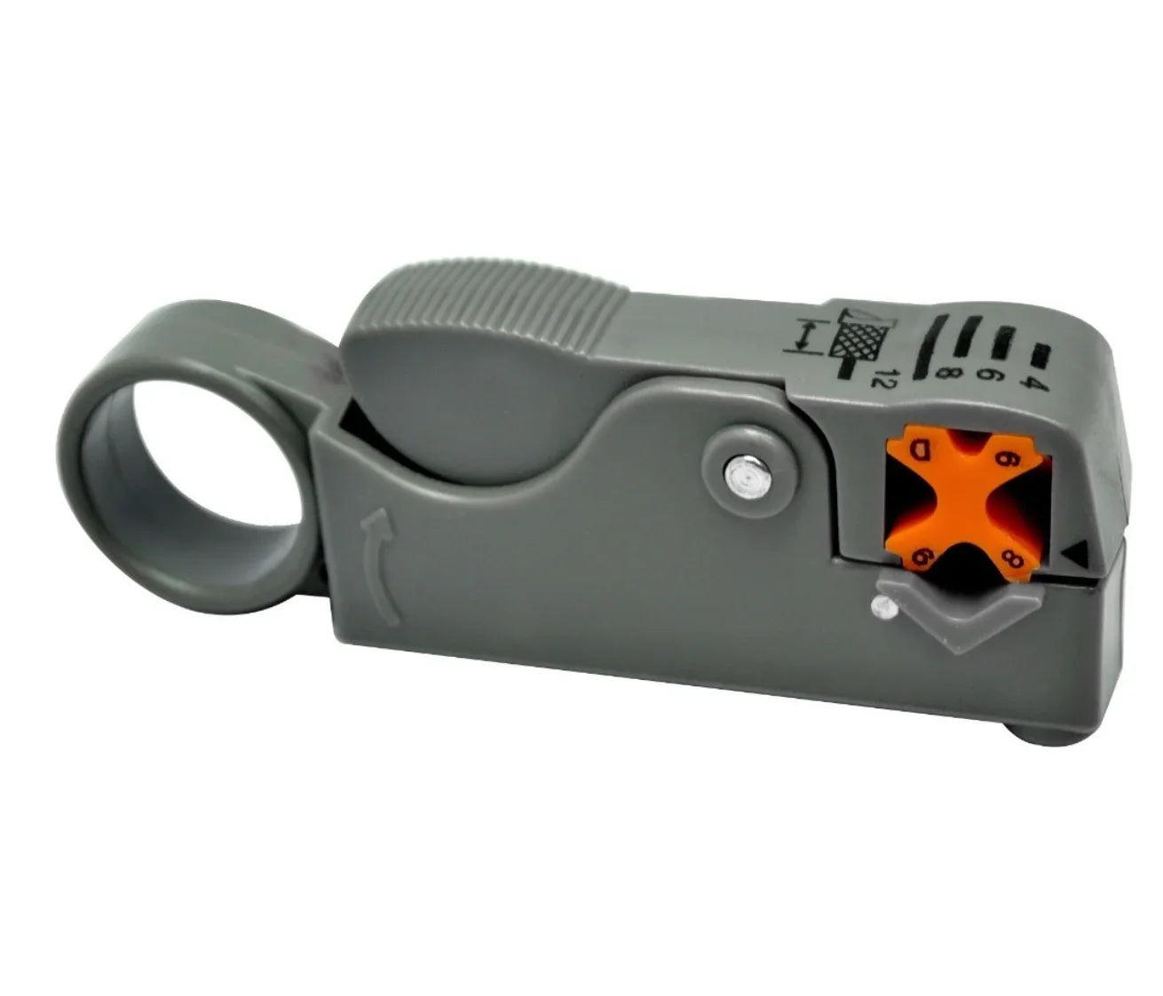 PELACABLE PARA COAXIAL GRIS