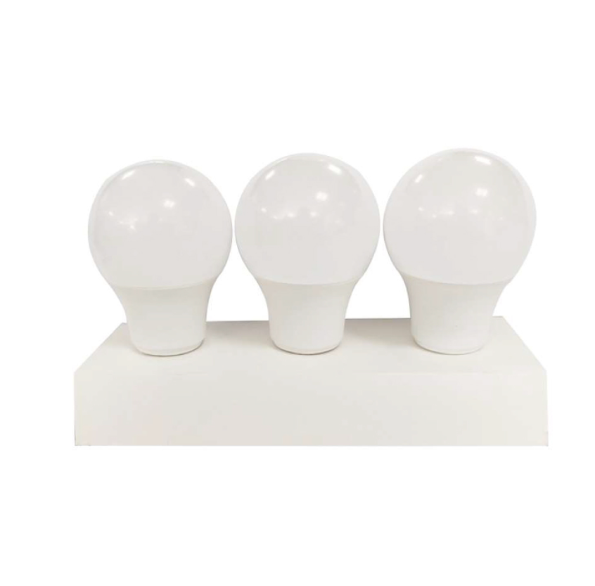 KIT X3 BOMBILLOS LED 9W E27 6500K