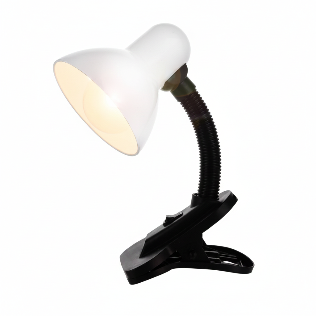 Lampara De Escritorio Con Pinza Flexible