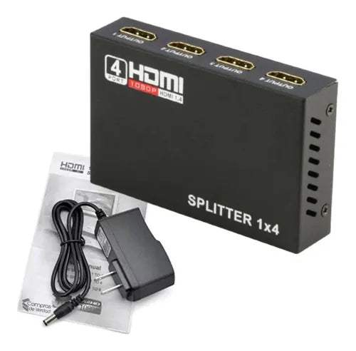 Splitter HDMI 4 puertos