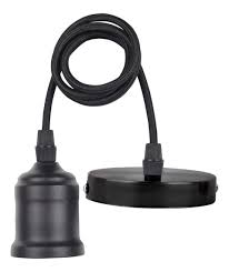 PORTALAMPARA VINTAGE E27 COLGANTE