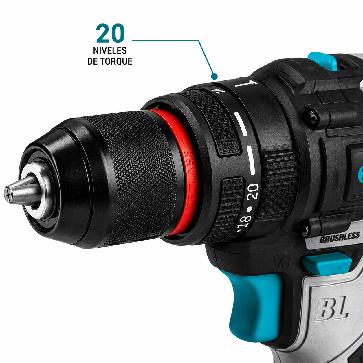 Taladro Percutor Inalámbrico 1/2" 21V