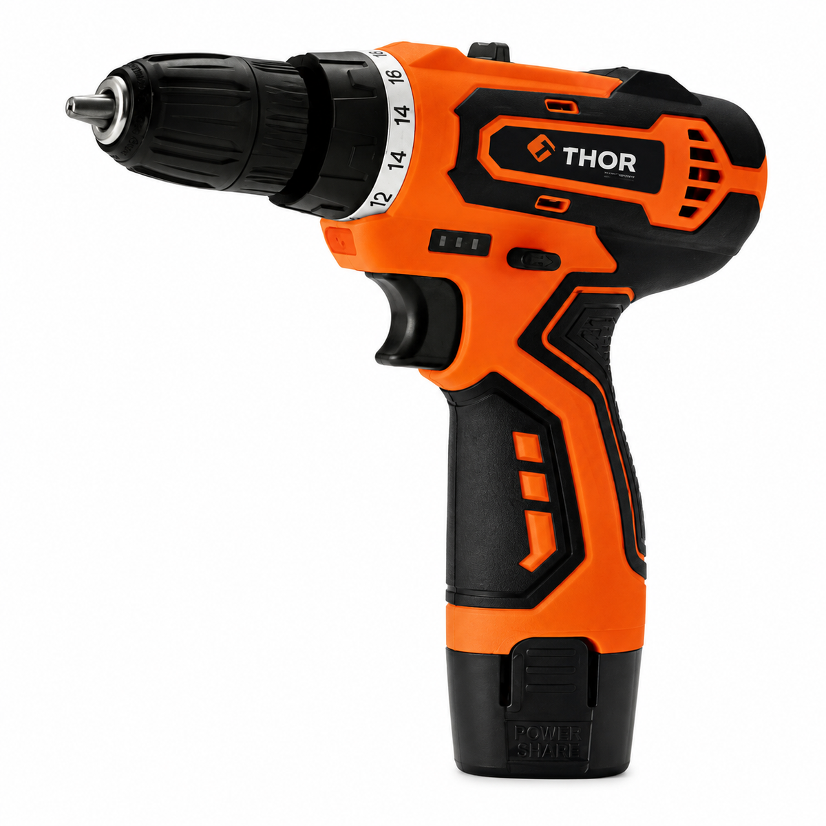 Taladro Atornillador Inalámbrico 3/8" 10MM 12V