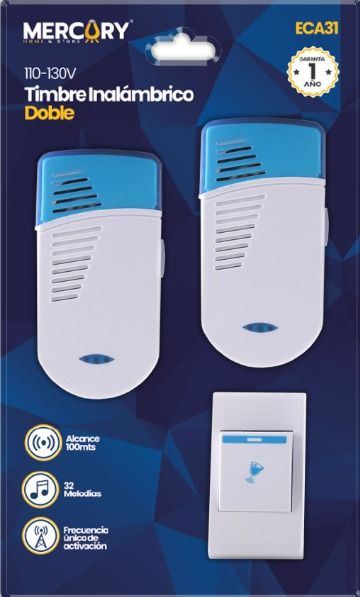 Timbre Inalámbrico Digital – Mercury