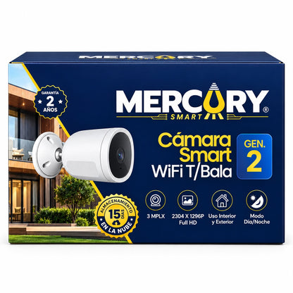Cámara Smart Tipo Bala Exterior
