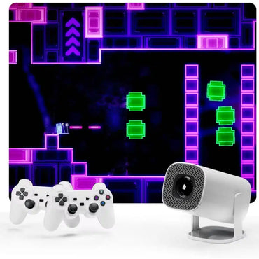 Proyector + Consola de video Juegos