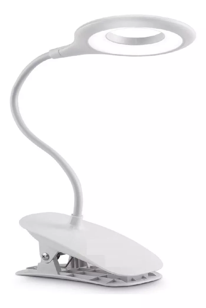 Lámpara Flexible de Pinza Recargable 4W