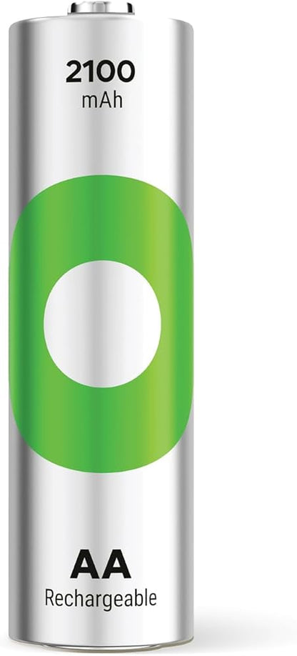 Pilas AA x2 Recargables GP 2100mAh