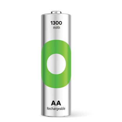Pilas AA x2 Recargables GP 1300mAh
