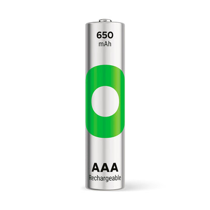 Pilas AAA x2 Recargables GP 650mAh