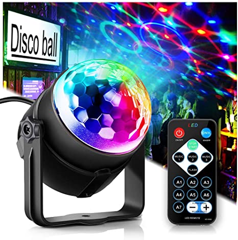 Luz para discoteca mini con control