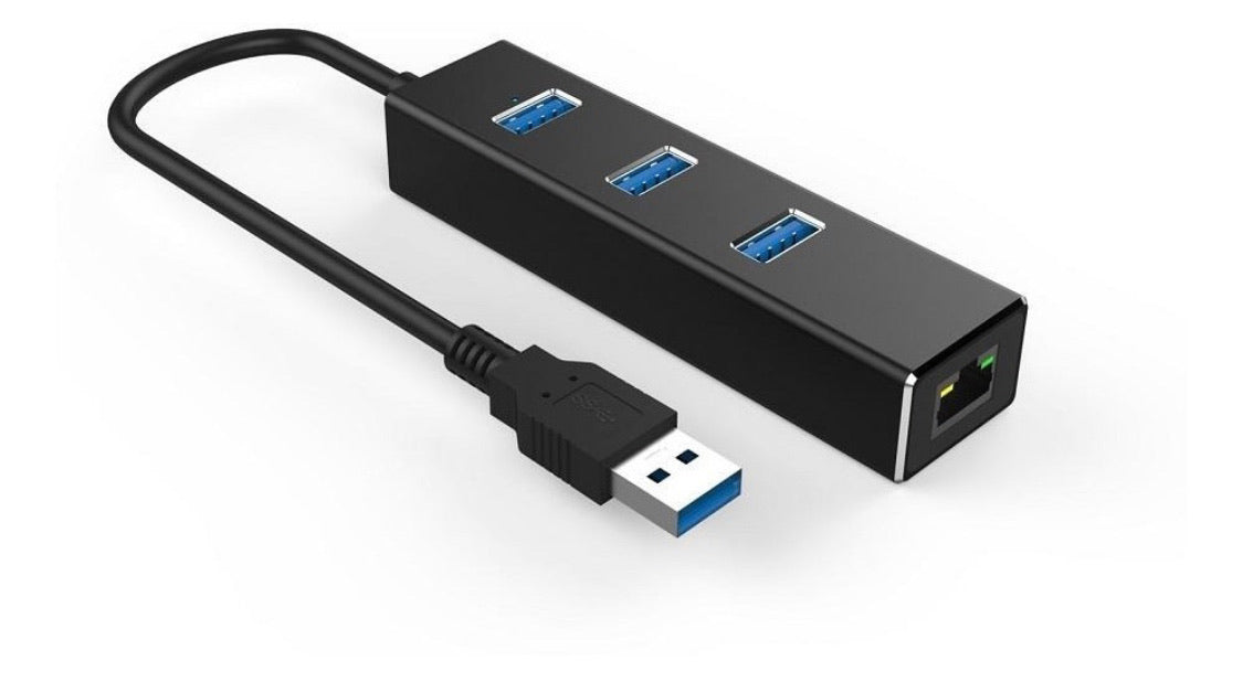 Convertidor Usb a: rj45-hub